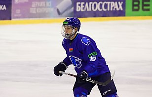 Никита Ядроец – о своей шайбе в ворота «Могилева»: Саня Левко нашел меня на пятаке, а я бросил в одно касание и хорошо попал мимо вратаря