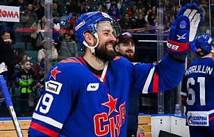 Никита Комаров отметился ассистом в матче плей-офф КХЛ