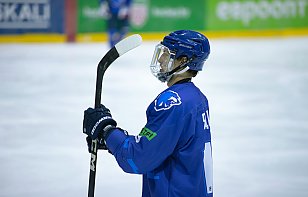 Никита Ядроец преодолел отметку в 100 шайб в чемпионатах Беларуси с учетом плей-офф