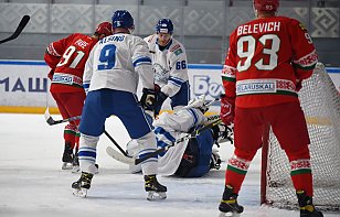 НХЛовский гол и шайба Демкова принесли сборной Беларуси победу над «Барысом» 