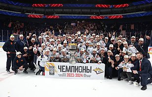 Владислав Еременко и Данила Паливко выиграли Кубок Гагарина с «Металлургом»